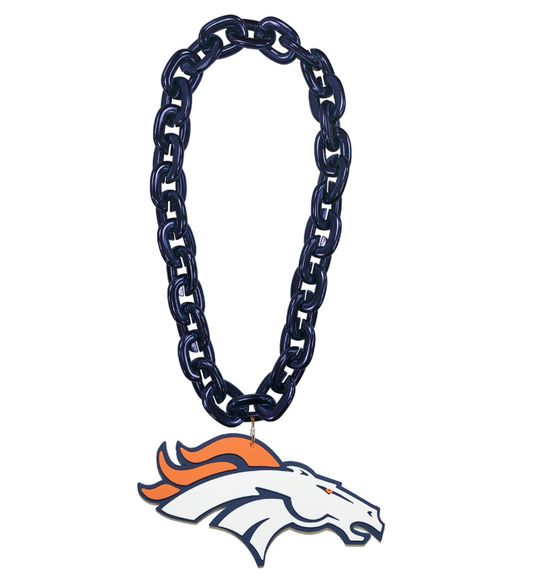 Denver Broncos Aminco Foam Fan Chain - Blue