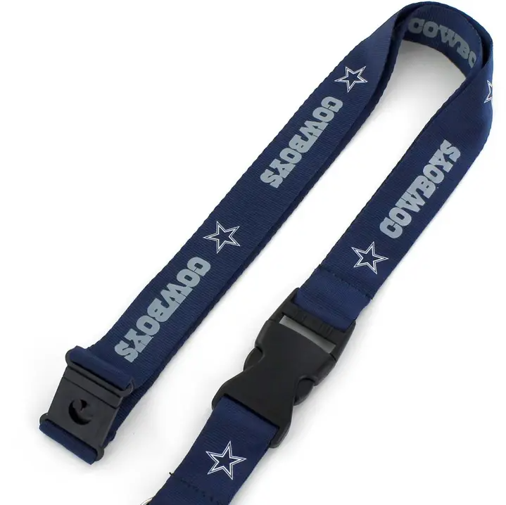 Dallas Cowboys Aminco Blue Team Lanyard