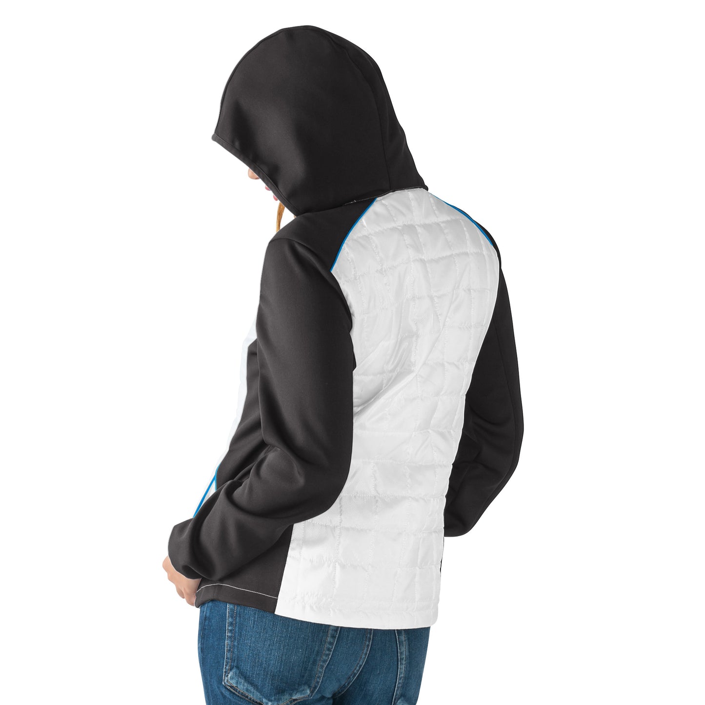 Carolina Panthers Women's First Down Packable Full-Zip Jacket By G-III