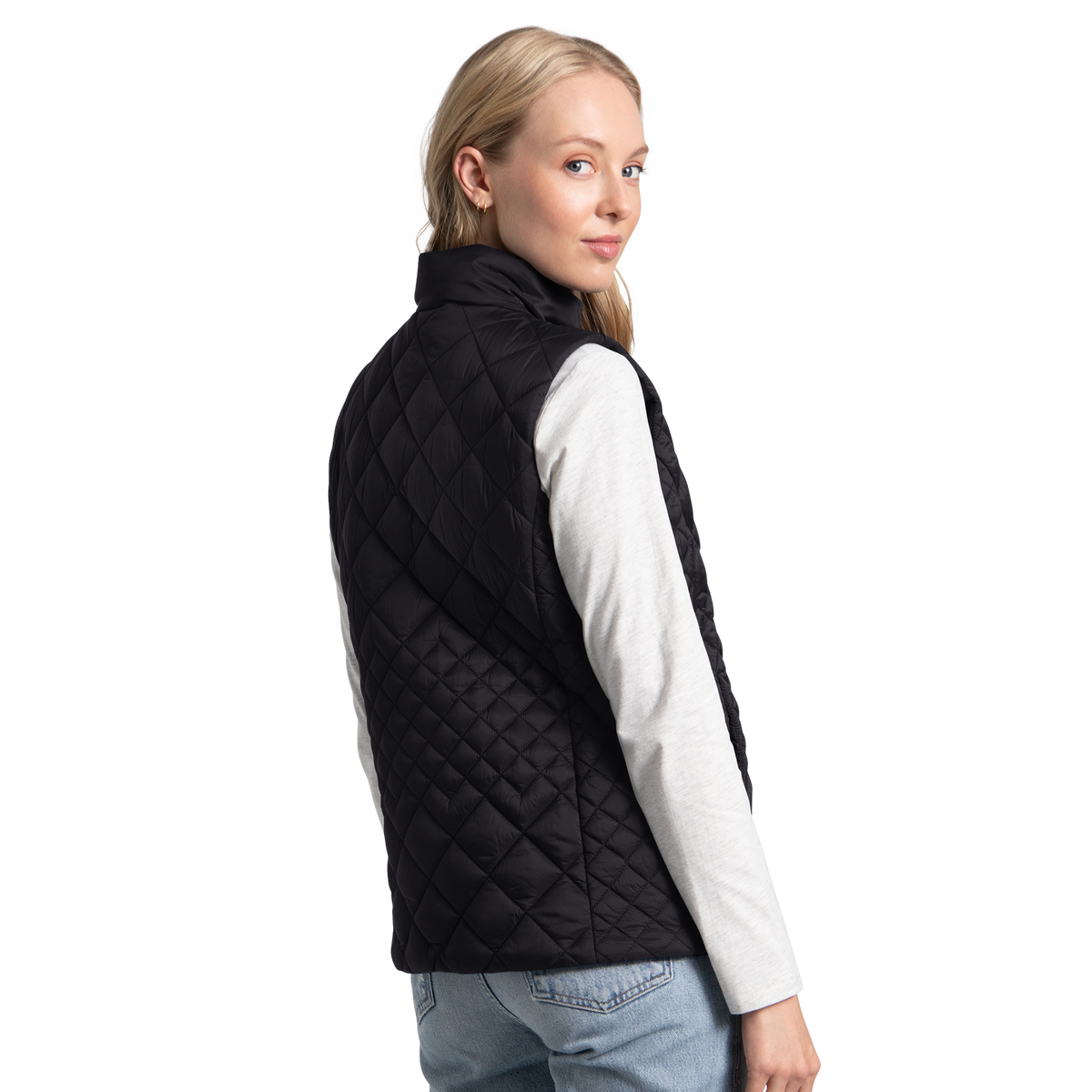 Pittsburgh Steelers G-III Women's Punt Puffer Vest