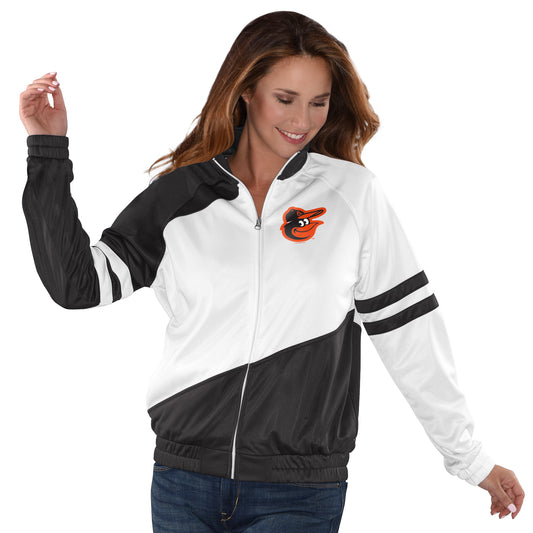 Baltimore Orioles G-III 4Her by Carl Banks Women's Perfect Pitch Track Jacket