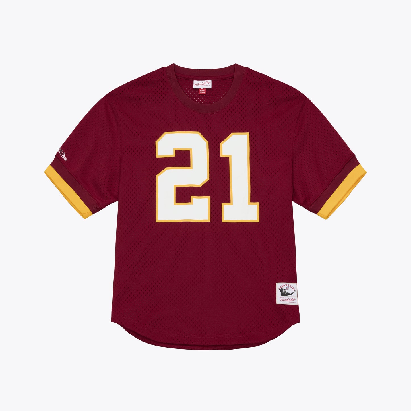 Washington Redskins Mitchell & Ness #21 Sean Taylor Fashion Mesh Jersey