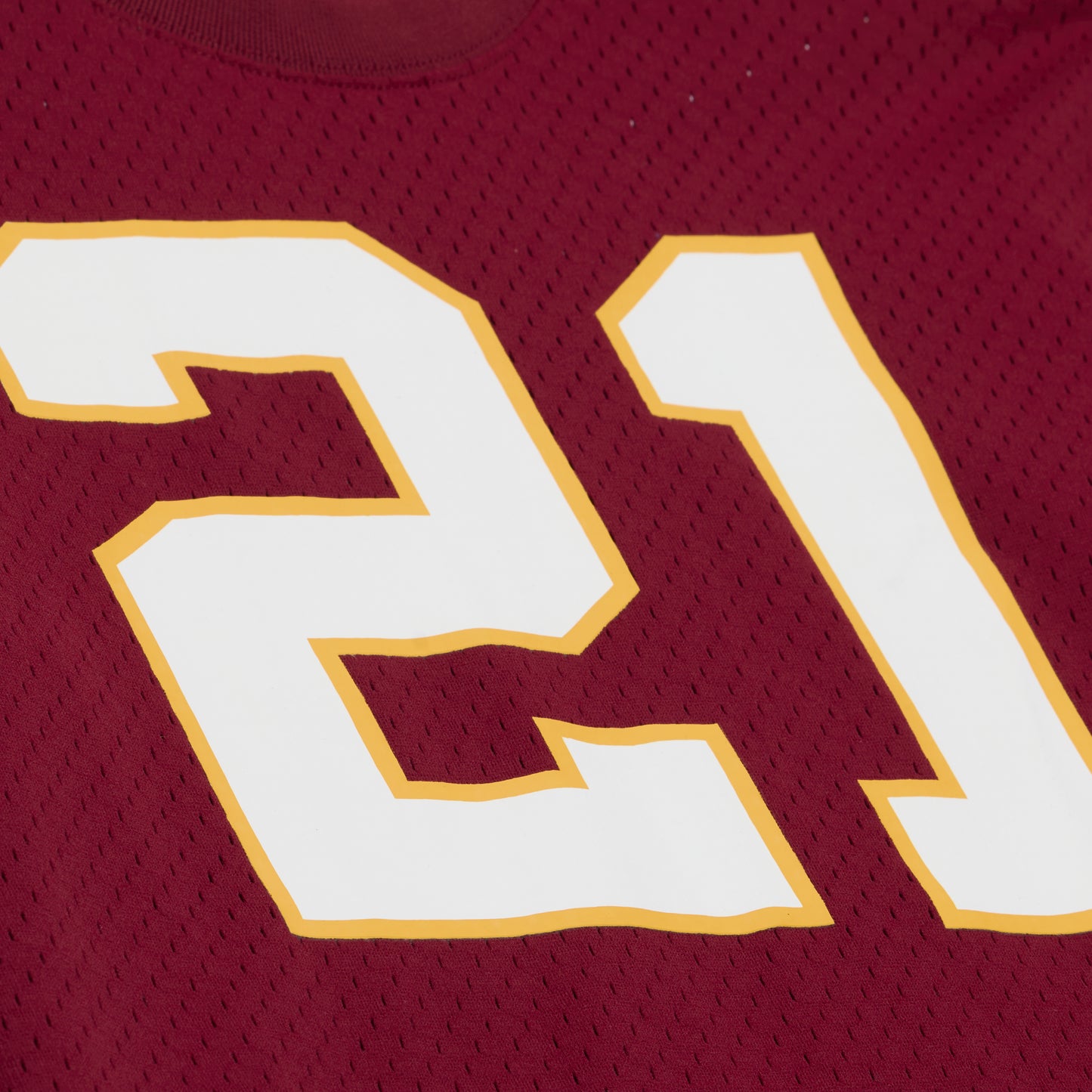 Washington Redskins Mitchell & Ness #21 Sean Taylor Fashion Mesh Jersey