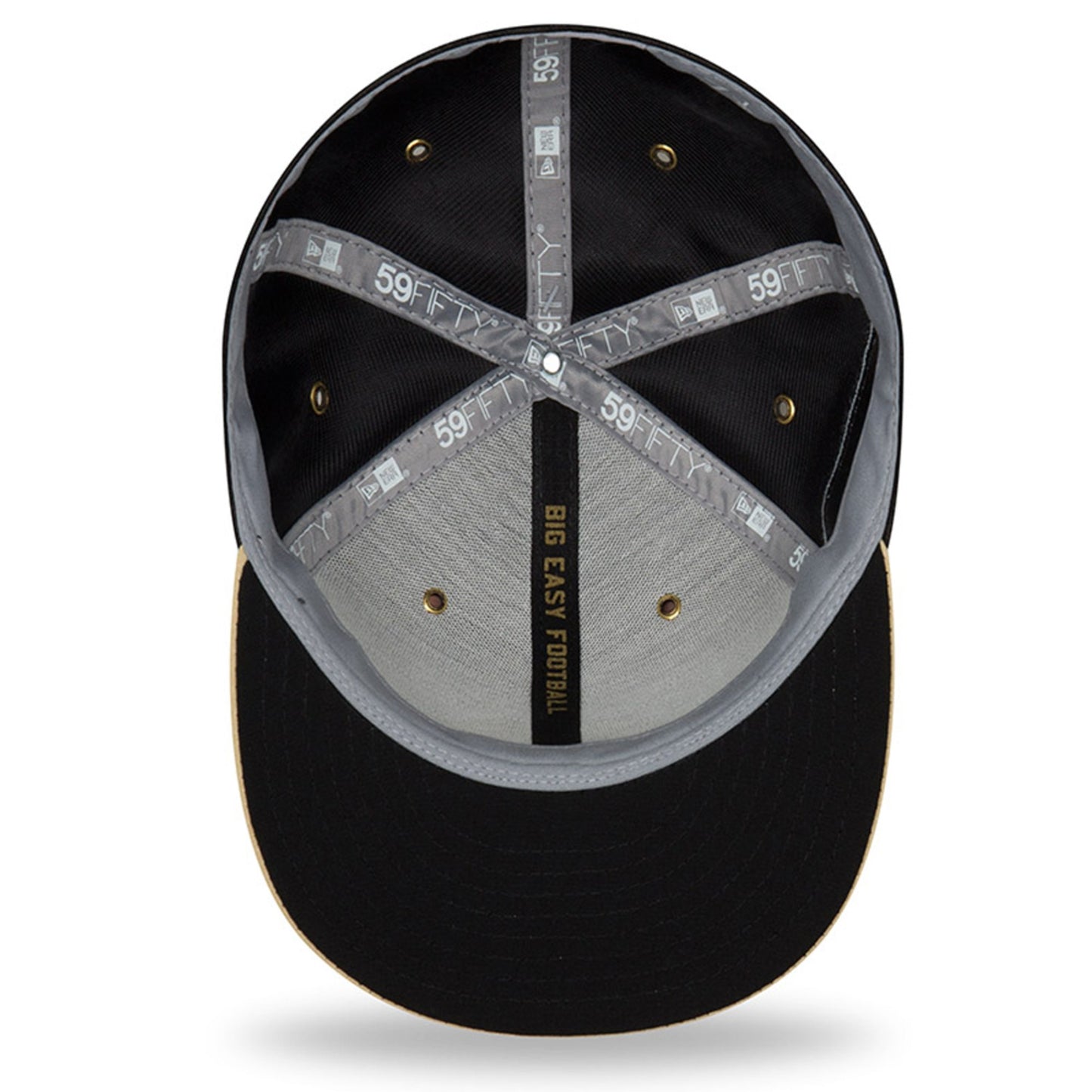 New Orleans Saints New Era  Sideline Graphite 59fifty Fitted Hat