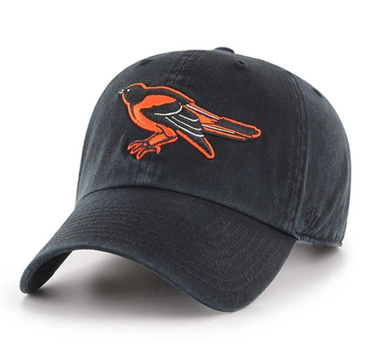 Baltimore Orioles '47 Brand Cooperstown Black Clean Up Hat