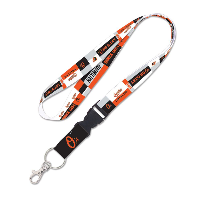 Baltimore Orioles Wincraft Team Block Lanyard