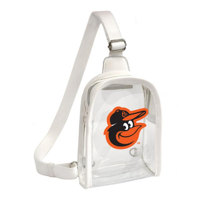 Baltimore Orioles Little Earth Mini Sling Clear Bag