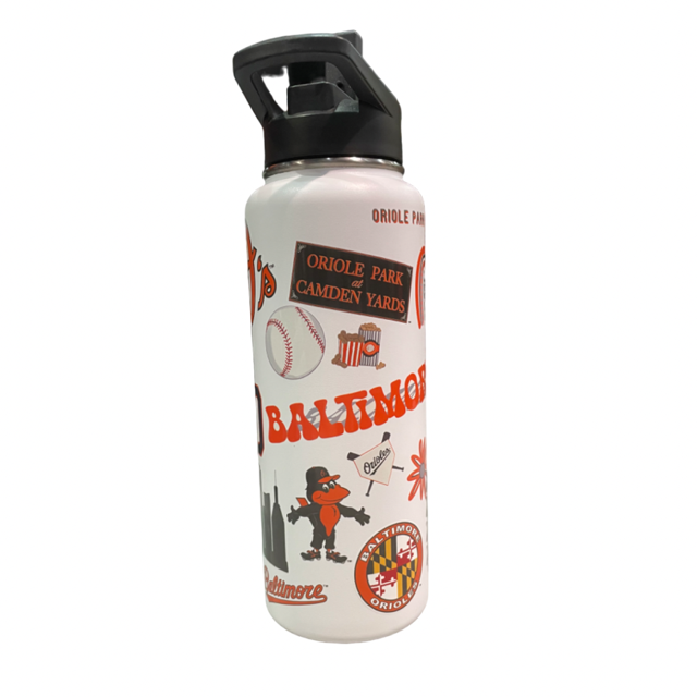 Baltmore Orioles Memory Company  34 oz Native Quencher Bottle