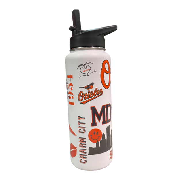 Baltmore Orioles Memory Company  34 oz Native Quencher Bottle
