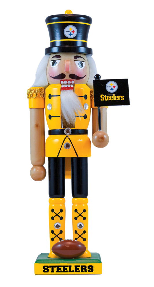 Pittsburgh Steelers Master Piece 12" Wooden Nutcracker