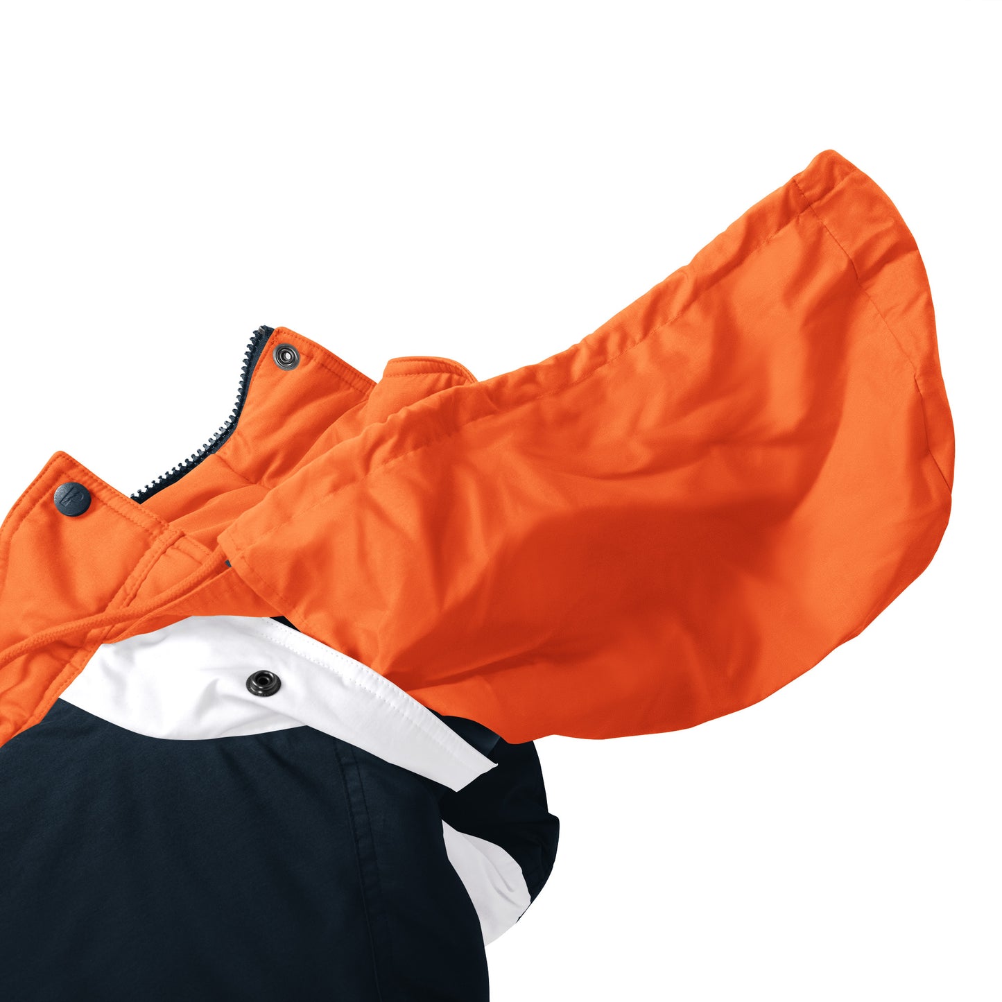 Chicago Bears Pro Player Navy Tape Jacket with Hood