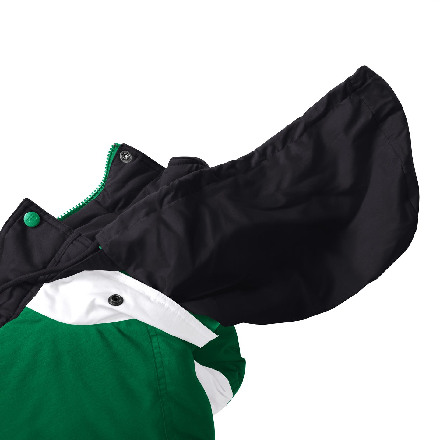 Philadelphia Eagles Pro Player Kelly Green Tape Jacket with Hood