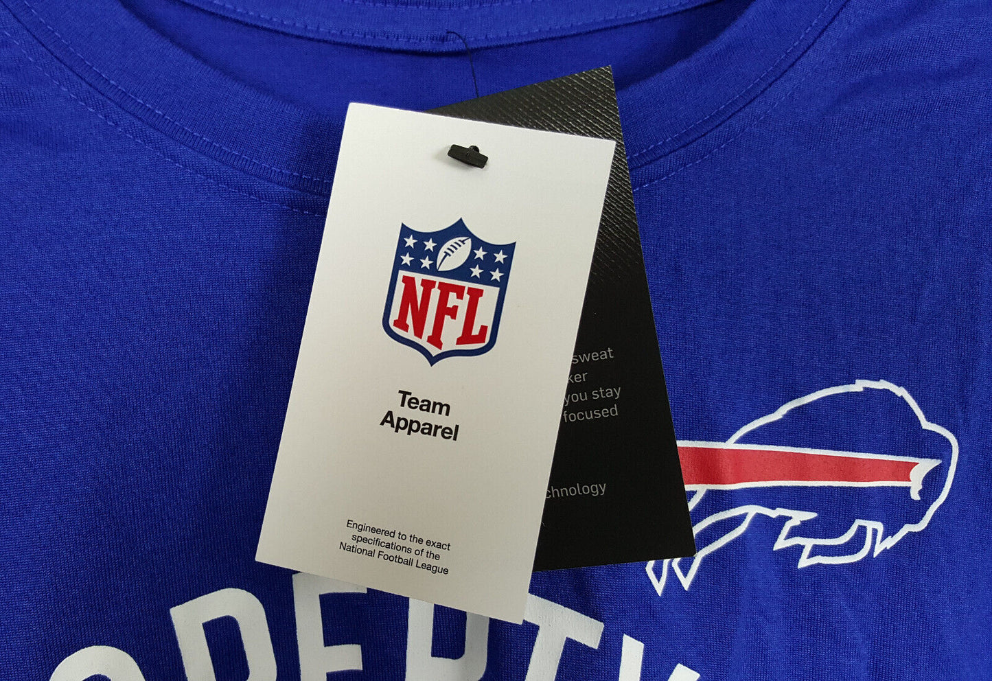 Buffalo Bills Nike Property Of "Dri-Fit" Performance T-Shirt - Royal