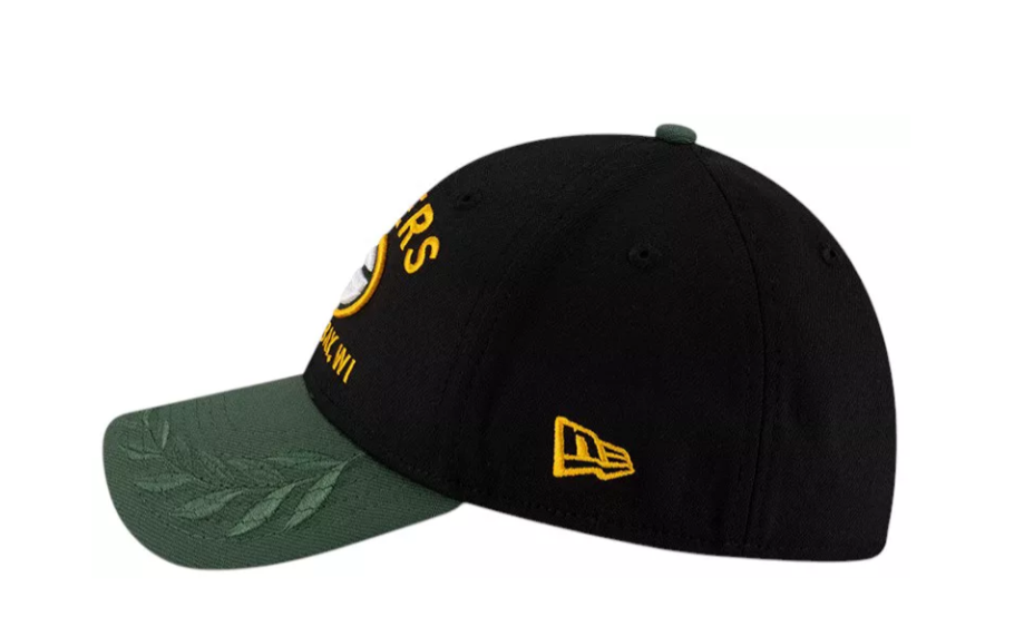 Green Bay Packers New Era 2025 Draft 39THIRTY Flex Hat -Green/Black
