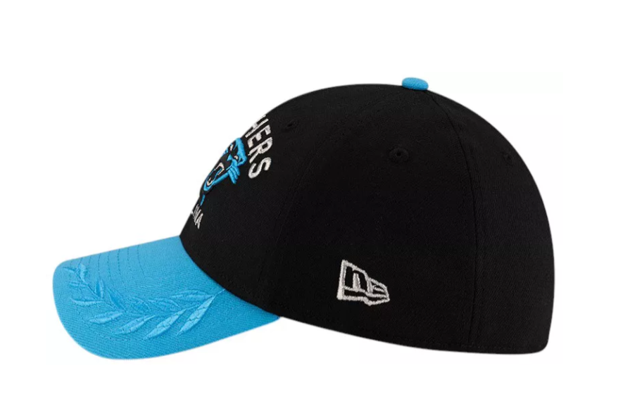 Carolina Panthers New Era 2025 Draft 39THIRTY Flex Hat -Blue/Black