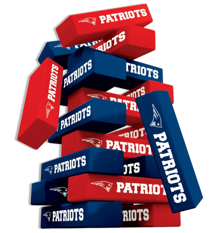 New England Patriots Masterpieces Tumble Tower