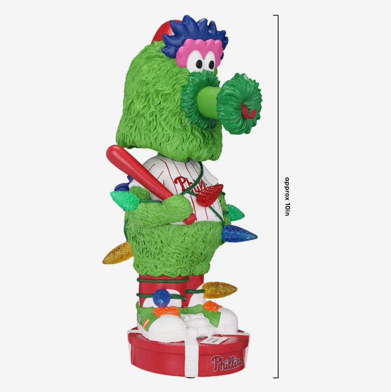 Philadelphia Phillies FOCO Collectibles Phillie Phanatic Holiday String Light Bobblehead