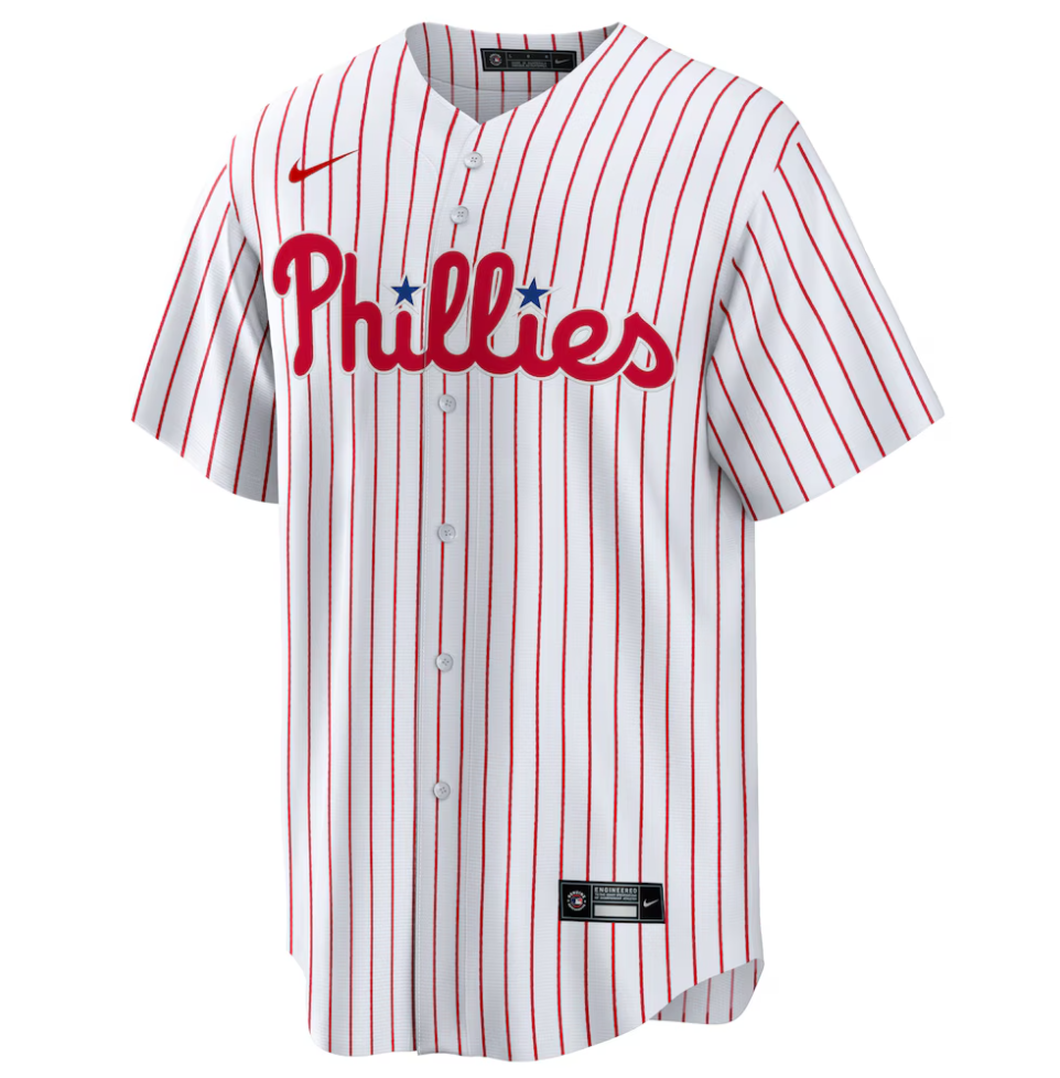 Philadelphia Phillies Nike Home Replica Team Jersey - White