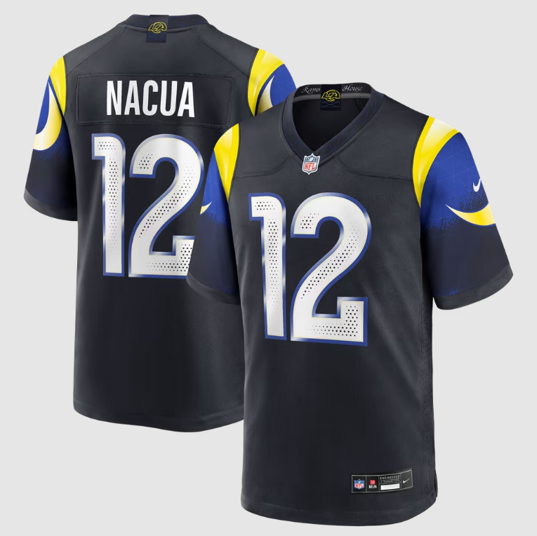 Los Angeles Rams Nike #12 Puka Nacua Youth Rivalries Collection Game Jersey