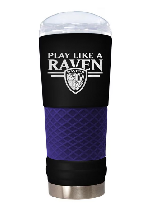Baltimore Ravens Rally Cry "The Draft" Stainless Steel 24oz Tumbler
