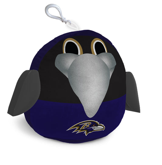 Baltimore Ravens Pegasus Mascot Poe Plushie Key Chain