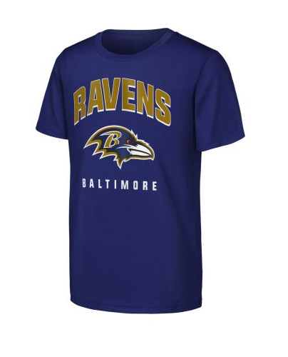 Baltimore Ravens Outerstuff Youth Team Spirit T-Shirt- Purple