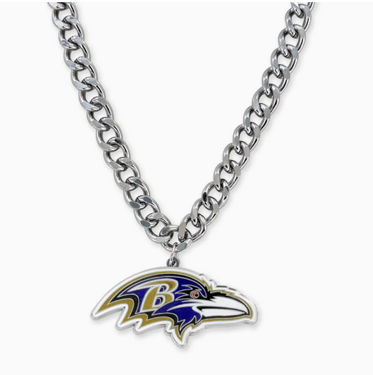 Baltimore Ravens Aminco Team Logo Necklace