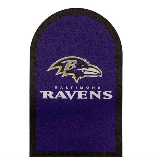Baltimore Ravens Mailbox Graphic Purple Metallic