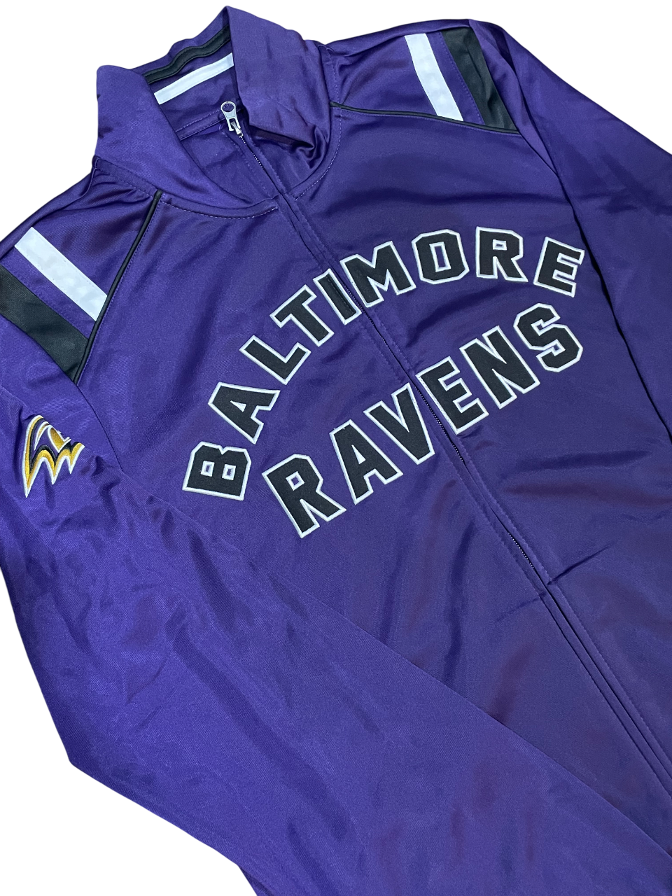 Baltimore Ravens G-III Pinch Hitter Track Jacket -Purple