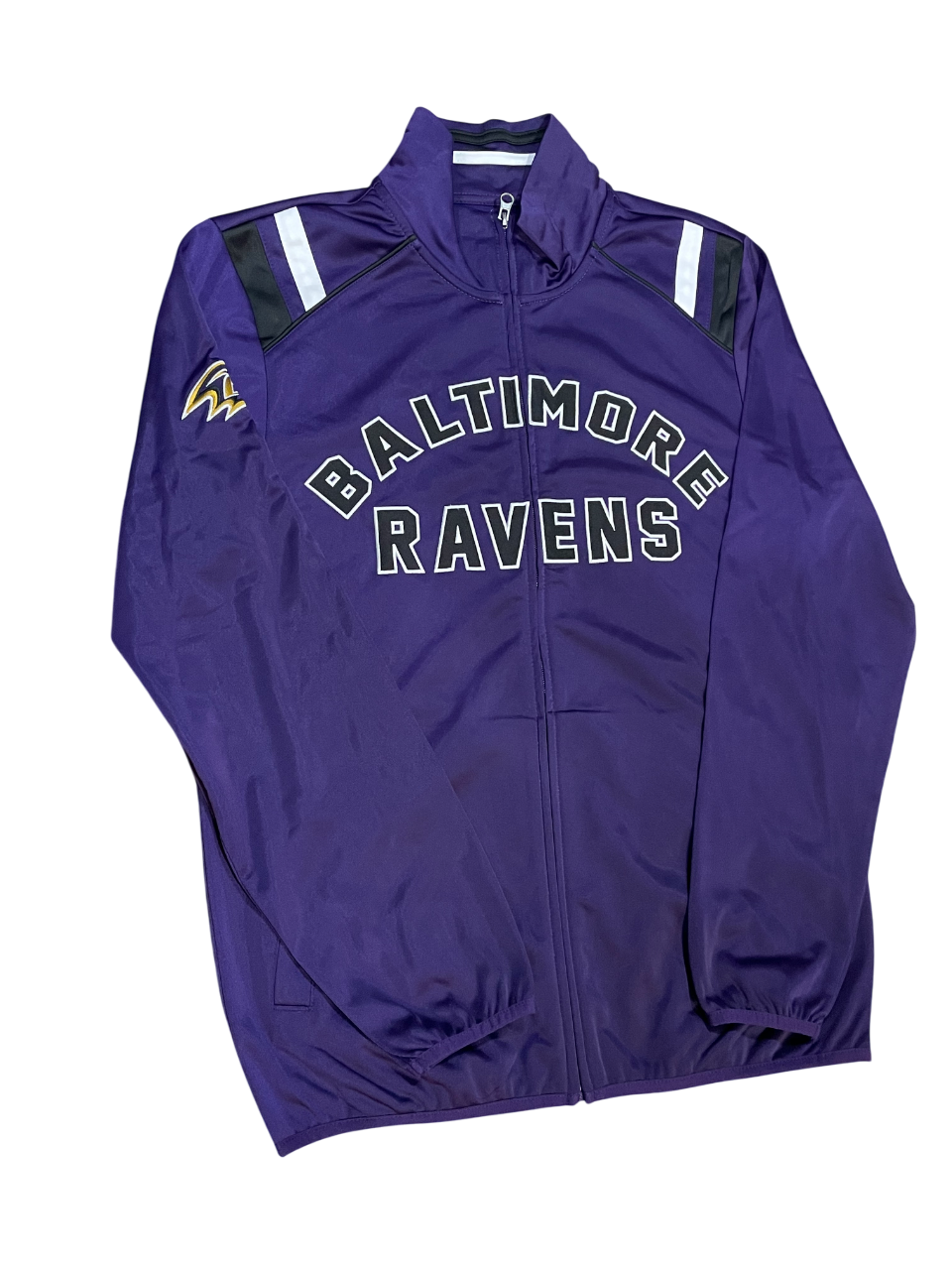 Baltimore Ravens G-III Pinch Hitter Track Jacket -Purple