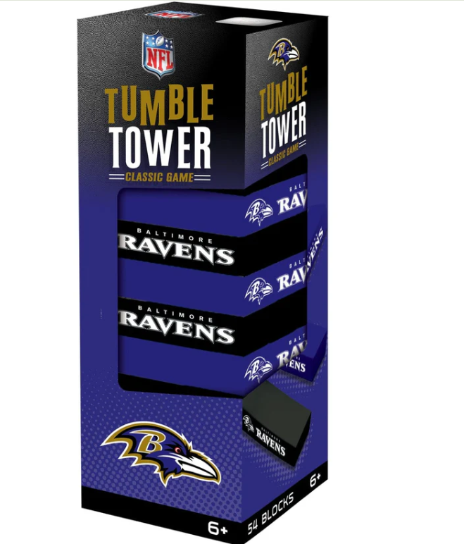 Baltimore Ravens Masterpieces Tumble Tower