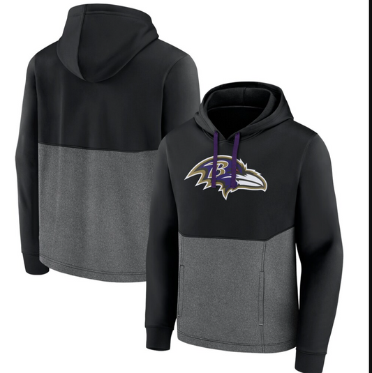 Baltimore Ravens Fanatics Black Winter Camp Pullover Hoodie