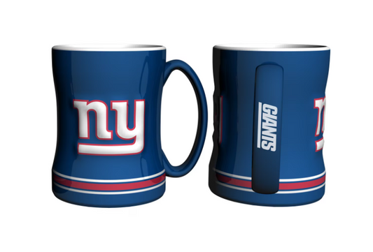 New York Giants LOGO Brands Relief Sculpted Mug