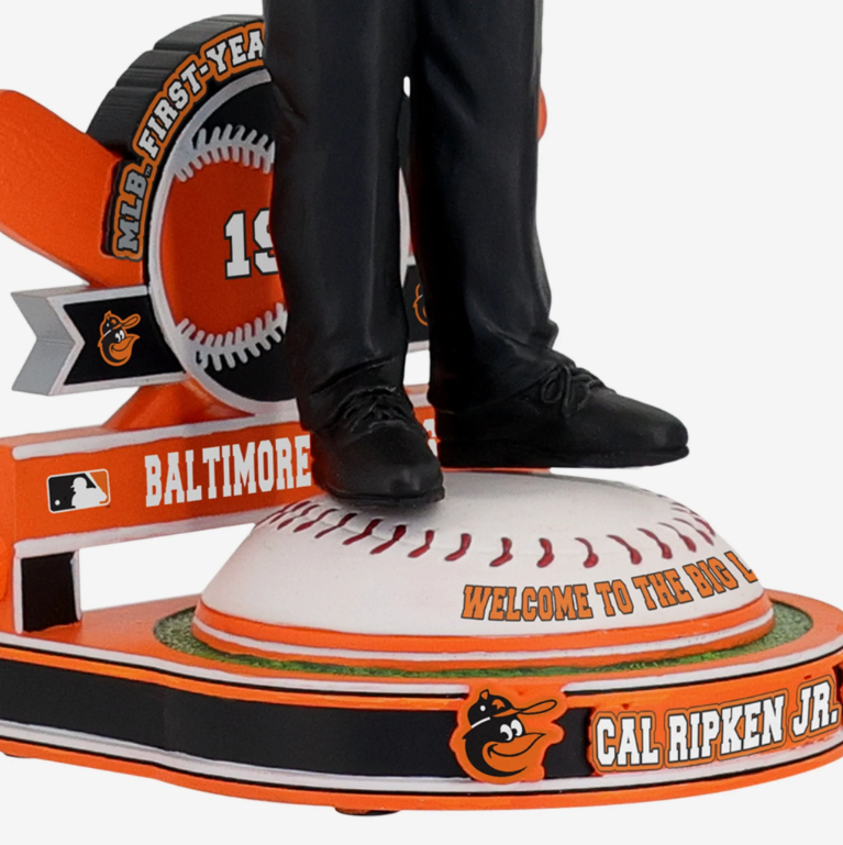 Baltimore Orioles FOCO Cal Ripken Jr. 1978 Draft Pick Bobblehead
