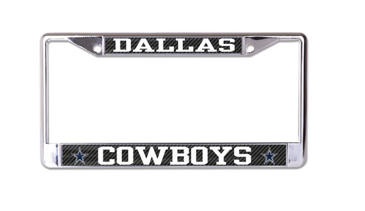 Dallas Cowboys Wincraft Carbon Black License Plate Frame