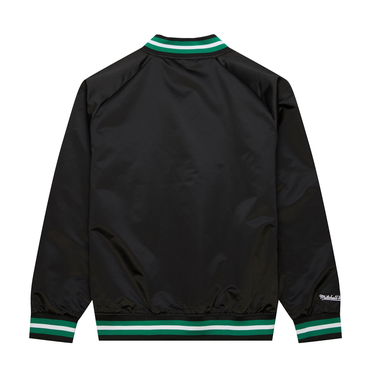 Boston Celtics Mitchell & Ness Light Weight Satin Jacket - Black