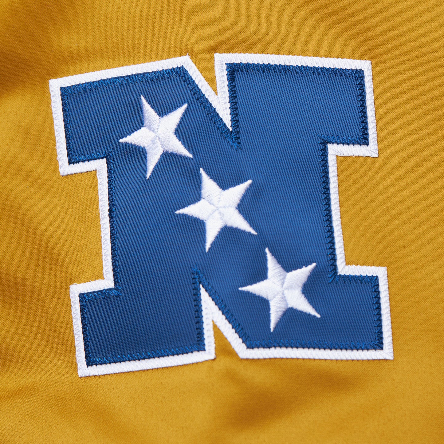 San Francisco 49ers Mitchell & Ness Heavyweight Full-Zip Satin Jacket - Gold