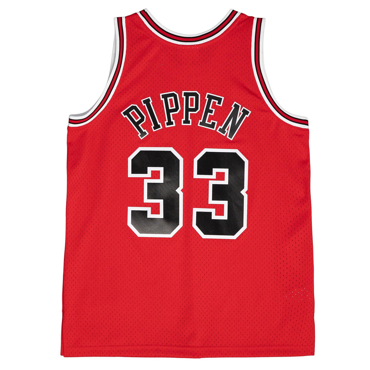 Chicago Bulls Mitchell & Ness #33 Scottie Pippen Red 1997-98 Hardwood Classics Swingman Jersey