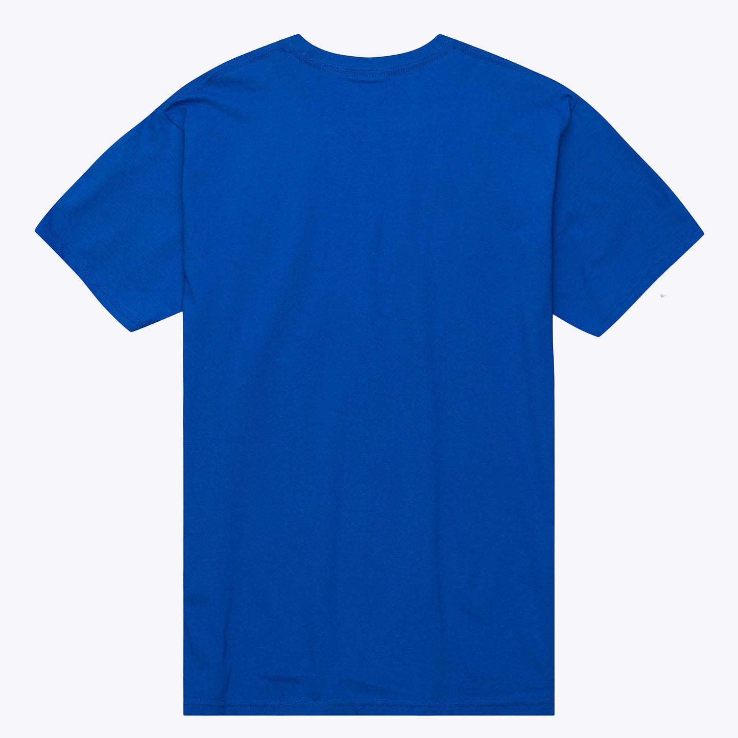 New York Knicks Mitchell & Ness MVP Team Wordmark T-Shirt- Blue