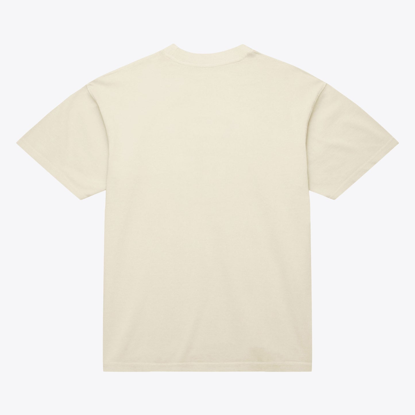 New York Knicks Mitchell & Ness NBA Concrete Big Apple t-Shirt- Cream