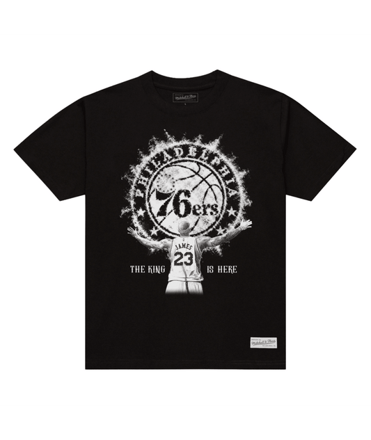 Philadelphia 76ers Mitchell & Ness Witness Lebron James T-shirt
