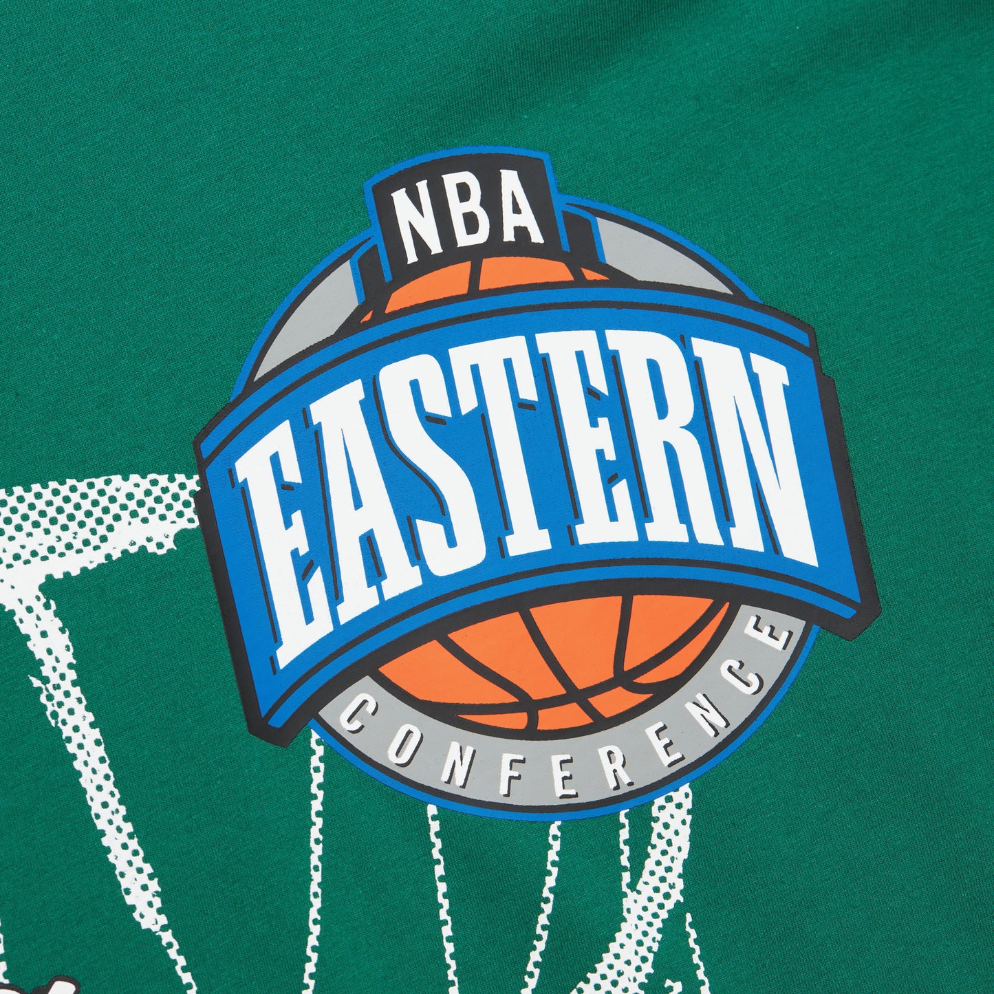 Boston Celtics Mitchell & Ness Logo Blast T-shirt- Green