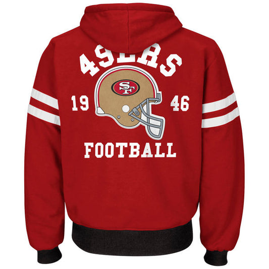 San Francisco 49ers G-III Legend Reversible Mens Jacket - Scarlet