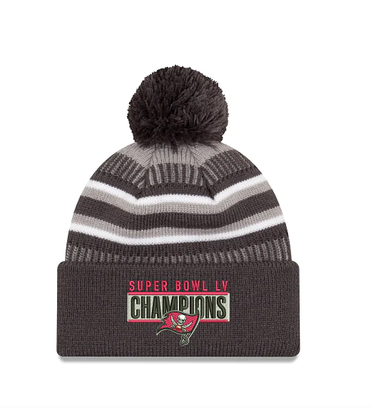 Tampa Bay Buccaneers New Era Gray Super Bowl LV Champions