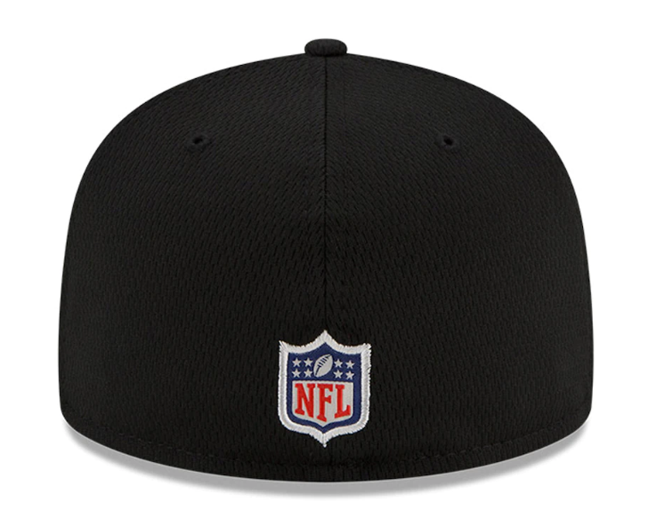 Pittsburgh Steelers New Era Sideline Road 59FIFTY Fitted Hat - Black