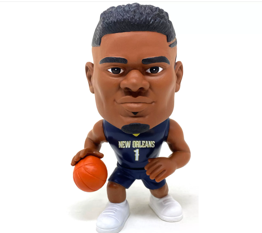 New Orleans Pelicans Zion Williamson Party Animal NBA Big Shot Baller Mini-Figurine