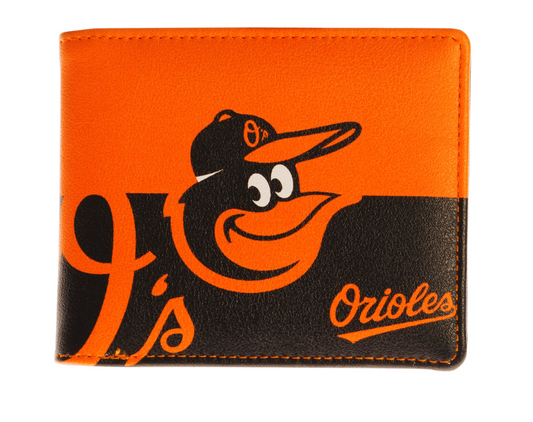 Baltimore Orioles Little Earth Bi-Fold Split Color Wallet