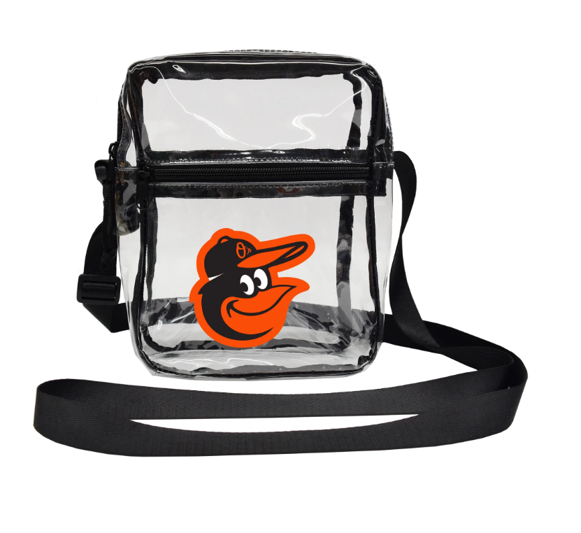 Baltimore Orioles Little Earth Clear Sideline Purse