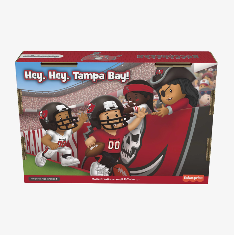 Tampa Bay Buccaneers NFL Fisher Price Little People Collector Set Series 1