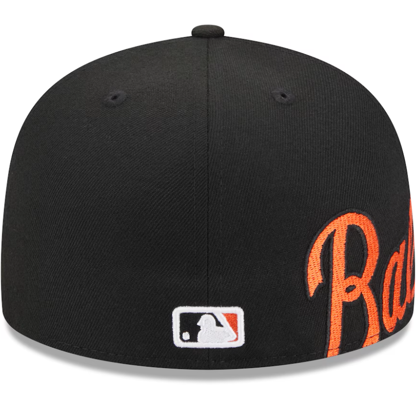 Baltimore Orioles New Era Black Arch 59Fifty Fitted Hat